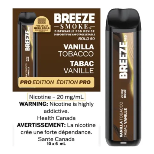 Breeze Pro Vanilla Tobacco