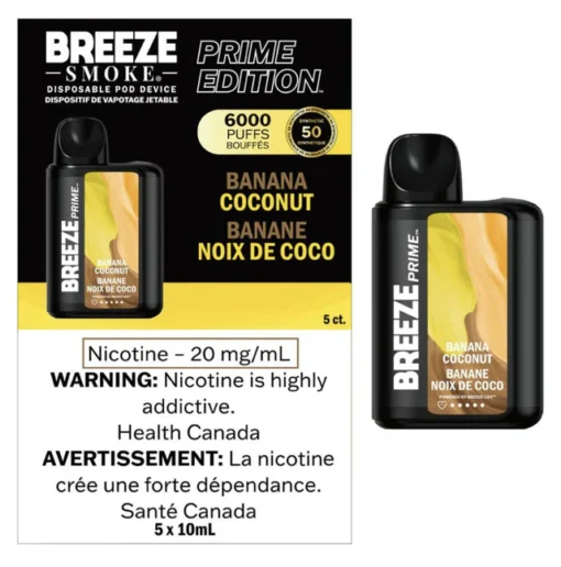 Breeze Prime Banana Coconut