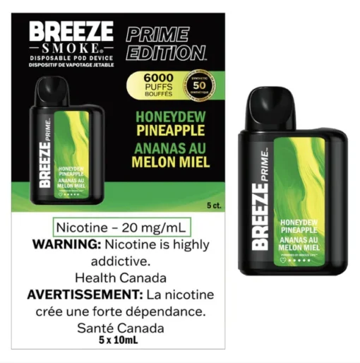 Breeze Prime Honeydew Pineapple