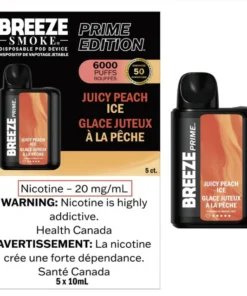 Breeze Prime - Juicy Peach Ice