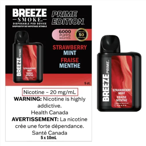 Breeze Prime Strawberry Mint